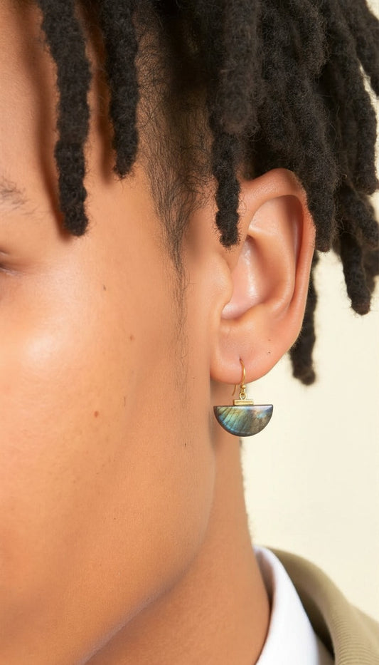 Regency Totem | Mixed Gemstone & Pearl Statement Drops